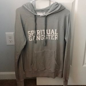 Spiritual gangster ombré hoodie